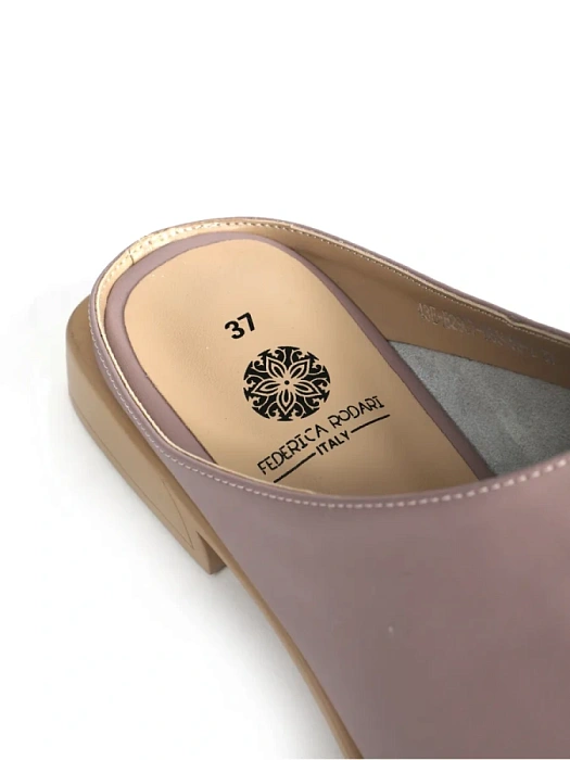 Женские сабо FEDERICA RODARI фиолетовые, артикул 43E-E2907-N65059-2