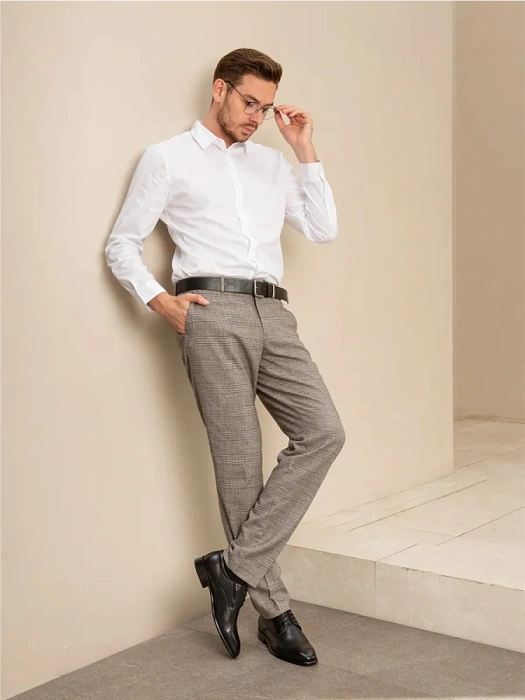 Мужские туфли BRUNO RENZONI  черные, артикул 24242-457-C515