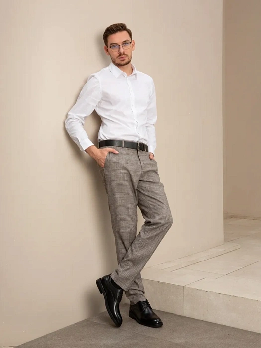 Мужские туфли BRUNO RENZONI  черные, артикул A003-2