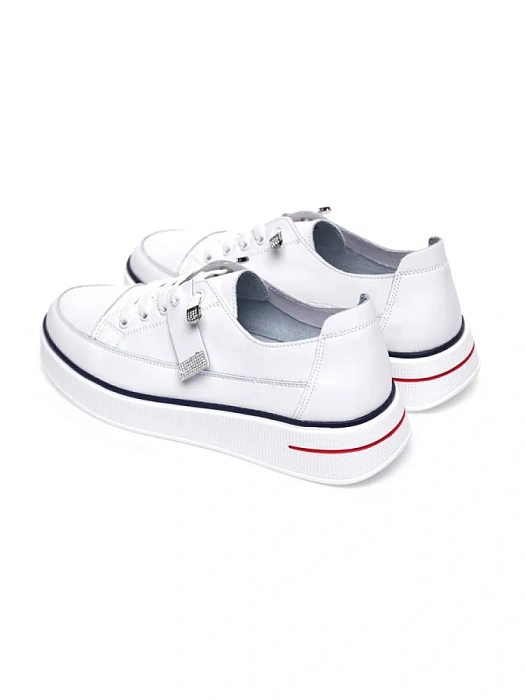 Женские кеды SOFIA-ALEXANDRA белые, артикул SA16479-WB/8-1