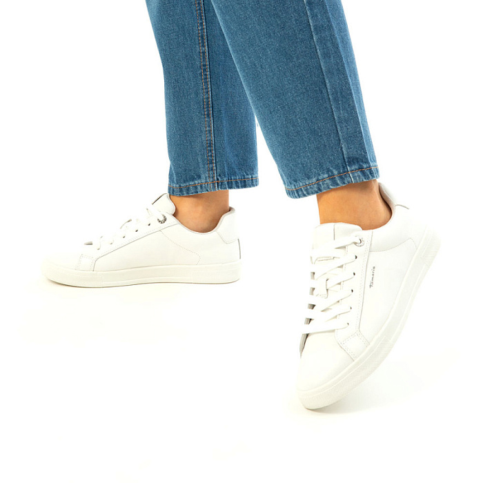 Женские кеды TAMARIS белые, артикул 1-23622-42-146