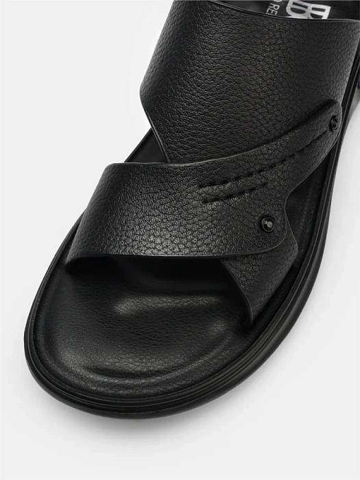 Мужские пантолеты BRUNO RENZONI  черные, артикул BR18333-MPU