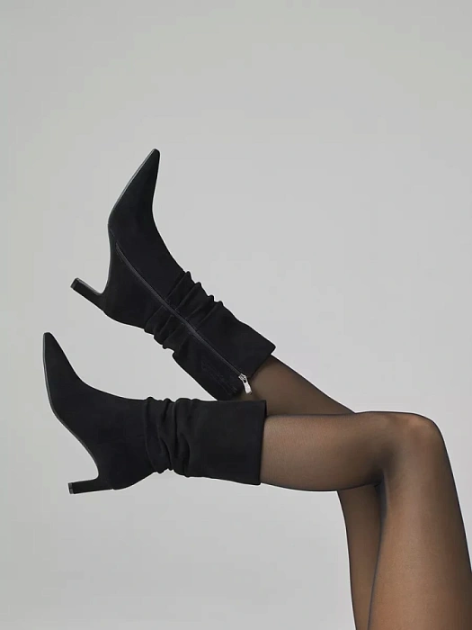 Женские сапоги basic FEDERICA RODARI черные, артикул 7E-3C507-985