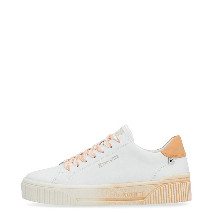 Женские кеды RIEKER белые, артикул W0704-81