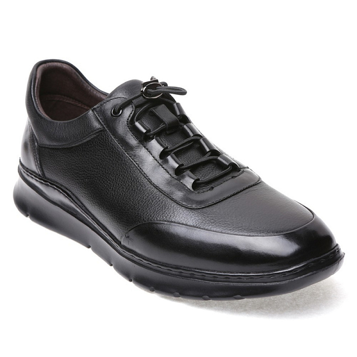 Мужские туфли basic BRUNO RENZONI  черные, артикул YS230A-K4A-1