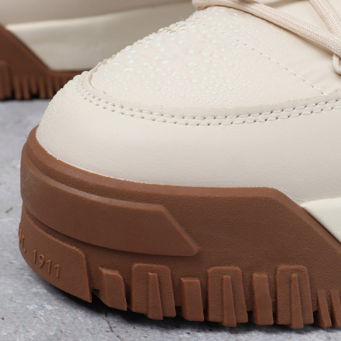 Женские дутики FILA бежевые, артикул 122374-T1