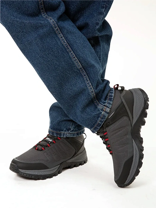 Мужские ботинки STROBBS серые, артикул C9371-1