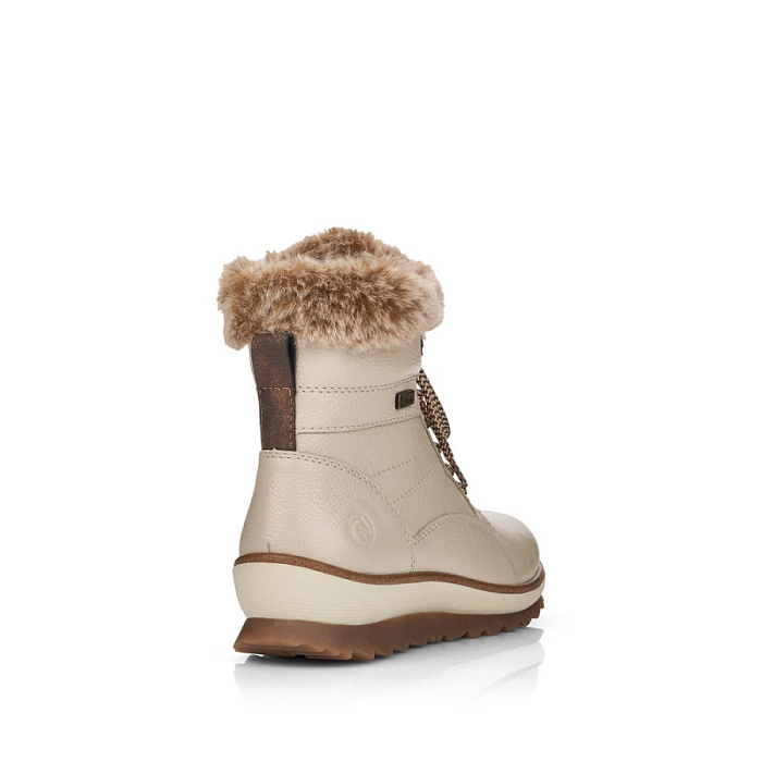 Женские ботинки basic REMONTE бежевые, артикул R8477-60