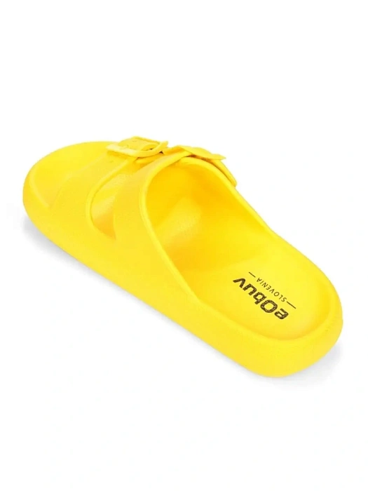 Женские сабо eObuv желтые, артикул 837977/01-02EB