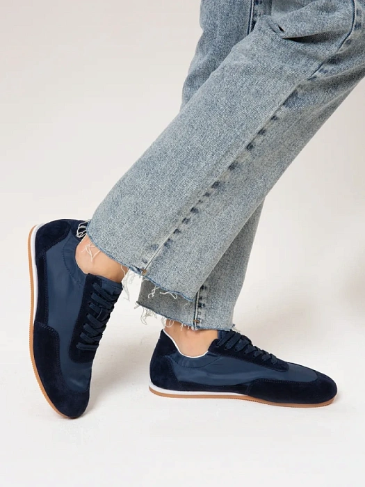 Женские кроссовки SOFIA-ALEXANDRA синие, артикул LT191-2-1-B