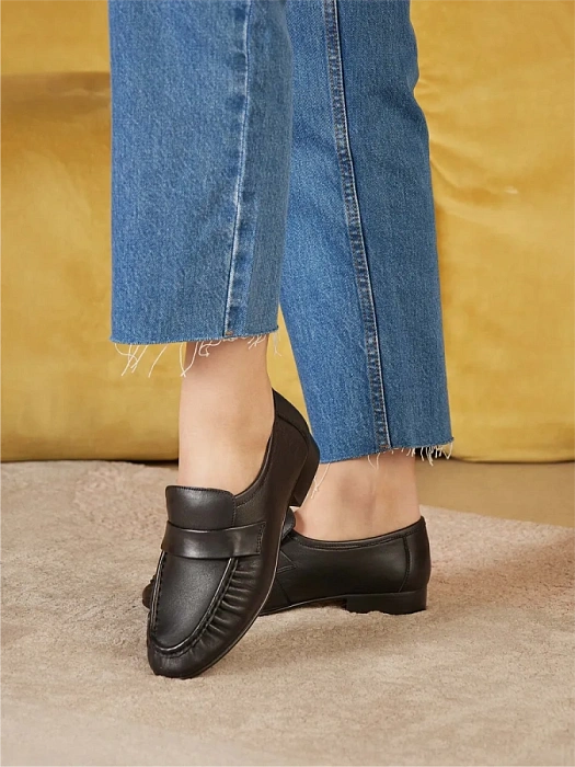 Женские туфли SOFIA-ALEXANDRA черные, артикул 38E-HF1350-B1495D1-25W