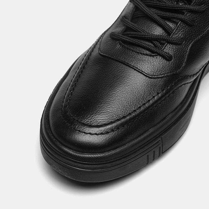 Мужские ботинки basic BRUNO RENZONI  черные, артикул BR-00006