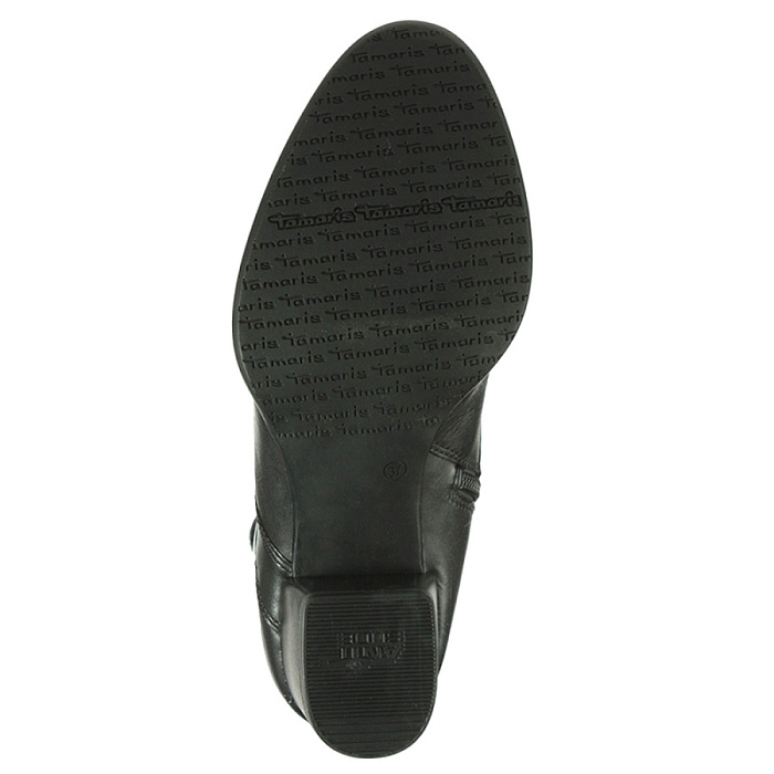 Женские ботинки basic TAMARIS черные, артикул 1-1-25118-27-901_BLACK