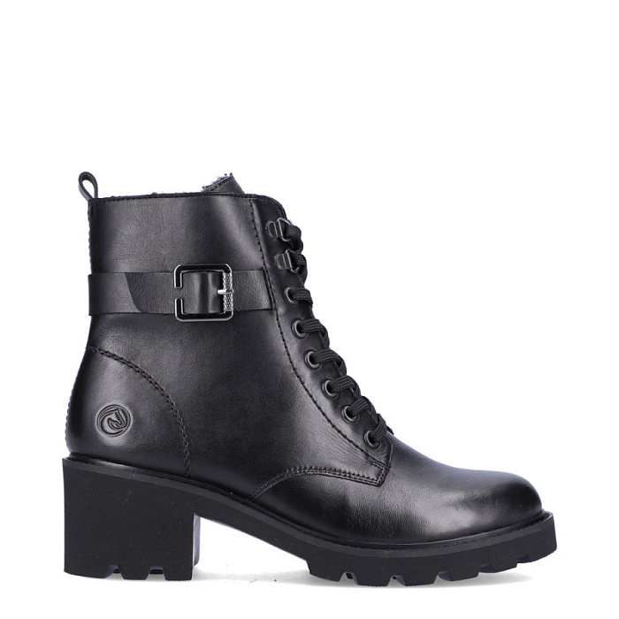 Женские ботинки basic REMONTE черные, артикул D0A74-01