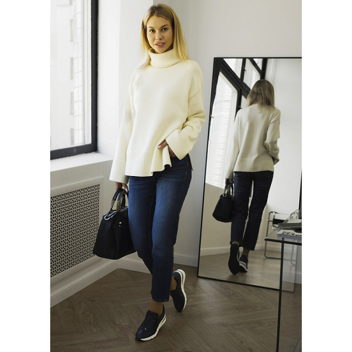 Женские кроссовки TAMARIS синие, артикул 1-23702-41-890