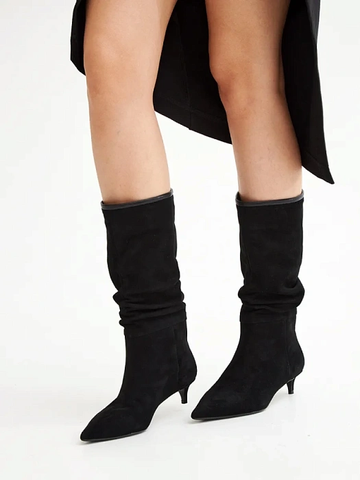 Женские слаучи SOFIA-ALEXANDRA черные, артикул 38E-HF900-B