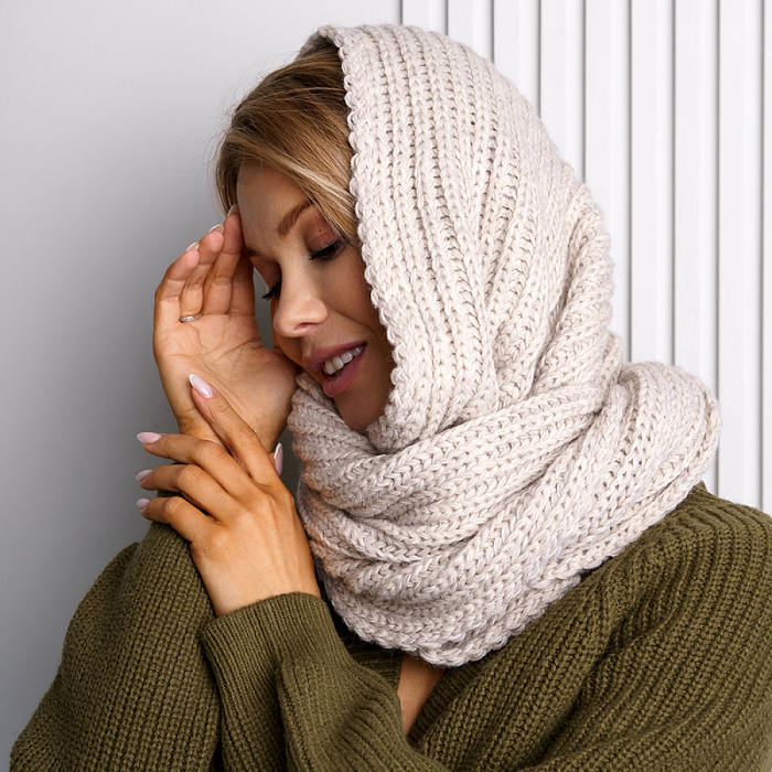 Головной убор FEDERICA RODARI, артикул FD403/19_beige