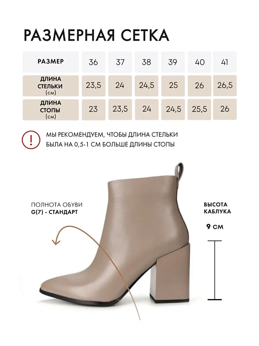 Женские ботильоны FEDERICA RODARI серые, артикул 7EOB-FH1502-4-971-M563