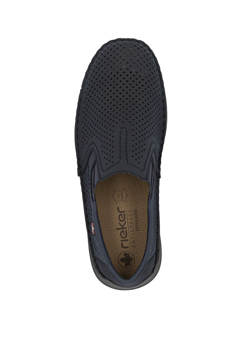 Мужские туфли RIEKER синие, артикул 05297-14