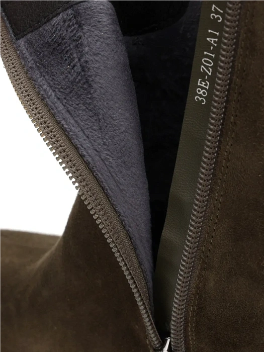 Женские ботильоны FEDERICA RODARI хаки, артикул 38E-Z01-A1