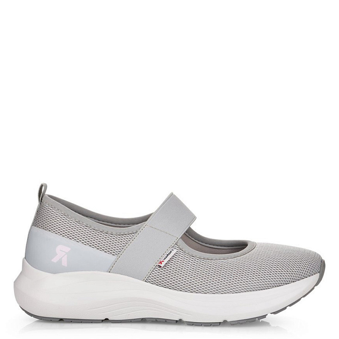 Женские туфли basic RIEKER серые, артикул 42102-40