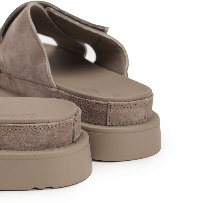 Женские сабо Donna Daniella  бежевые, артикул XXS25-HHLC2-008-1