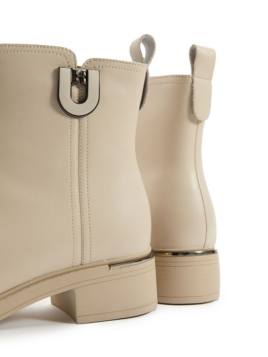 Женские ботинки eObuv бежевые, артикул DY25030713B