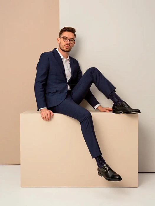 Мужские оксфорды BRUNO RENZONI  черные, артикул 5408A-910F-1