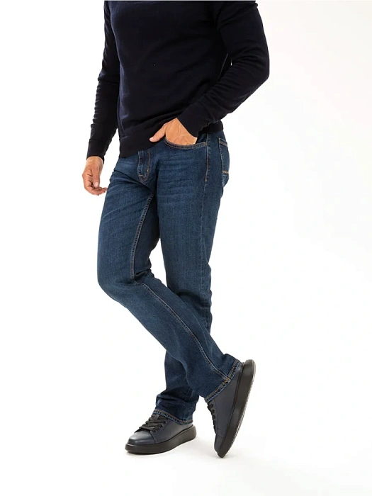 Мужские кеды BRUNO RENZONI  синие, артикул HS10181T-3