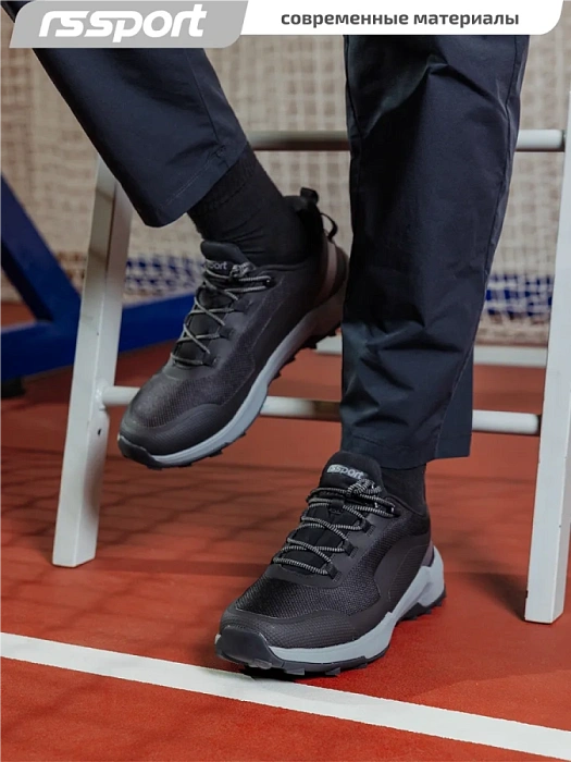 Мужские кроссовки RS SPORT черные, артикул LH232A88M-2/black/M