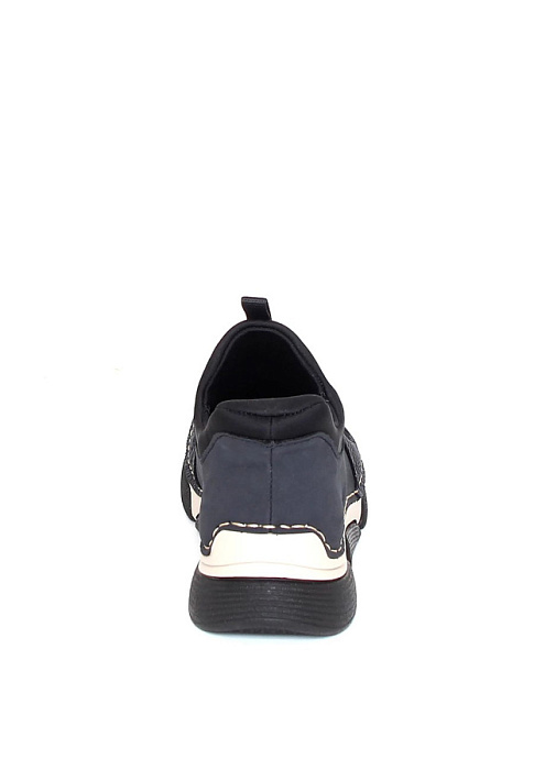 Женские ботинки RIEKER синие, артикул 45963-14