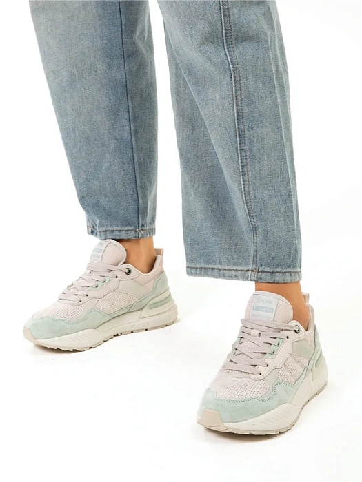 Женские кроссовки STROBBS серые, артикул F7539-12