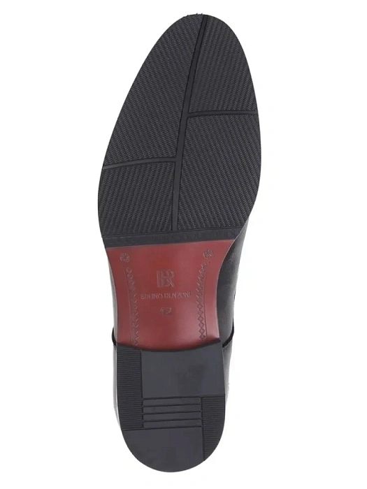 Мужские туфли basic BRUNO RENZONI  черные, артикул 5240A-746A