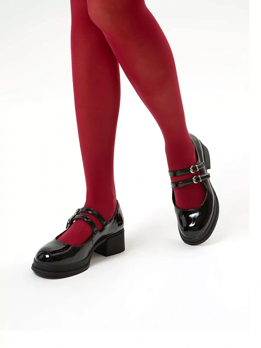 Женские мери джейн SOFIA-ALEXANDRA черные, артикул SA16616-WL/8-1