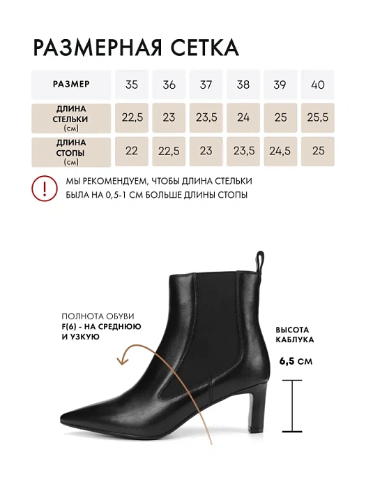 Женские ботильоны FEDERICA RODARI черные, артикул 7E-3C507-987