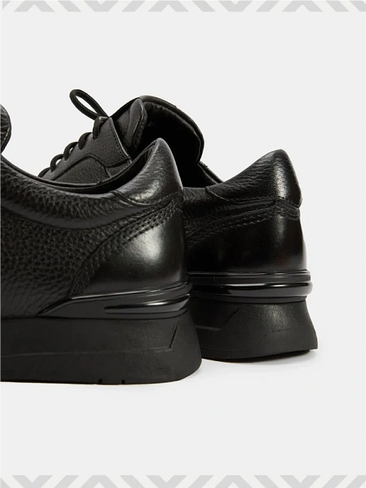 Мужские кроссовки BRUNO RENZONI  черные, артикул A004-1