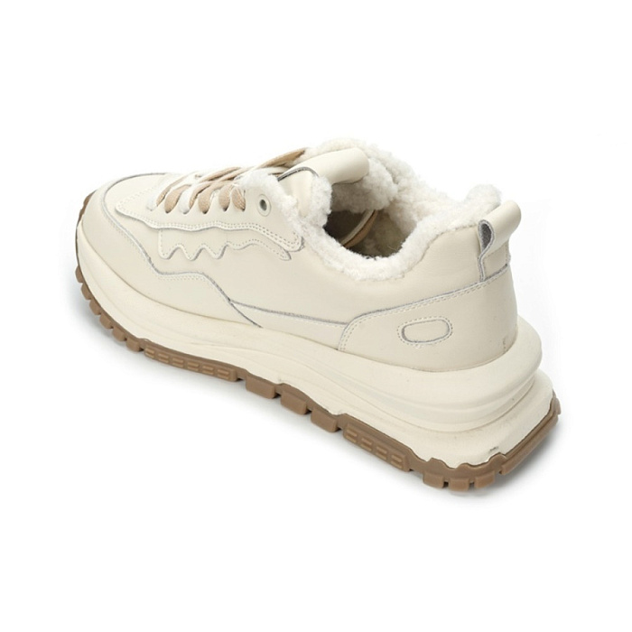 Женские кроссовки Donna Daniella  бежевые, артикул AP022-011