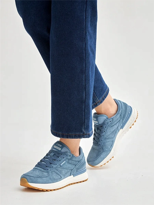 Женские кроссовки STROBBS голубые, артикул F7530-10