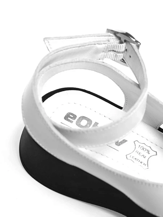 Женские босоножки  eObuv белые, артикул EO-G-120-24-2