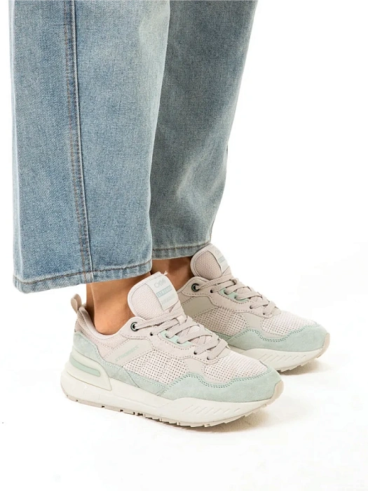 Женские кроссовки STROBBS серые, артикул F7539-12