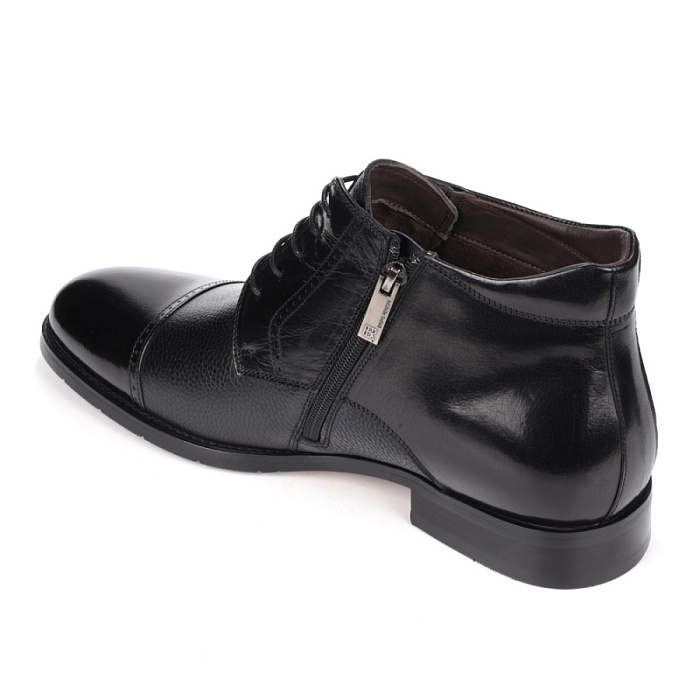 Мужские ботинки basic BRUNO RENZONI  черные, артикул 5332X-720H-1-R