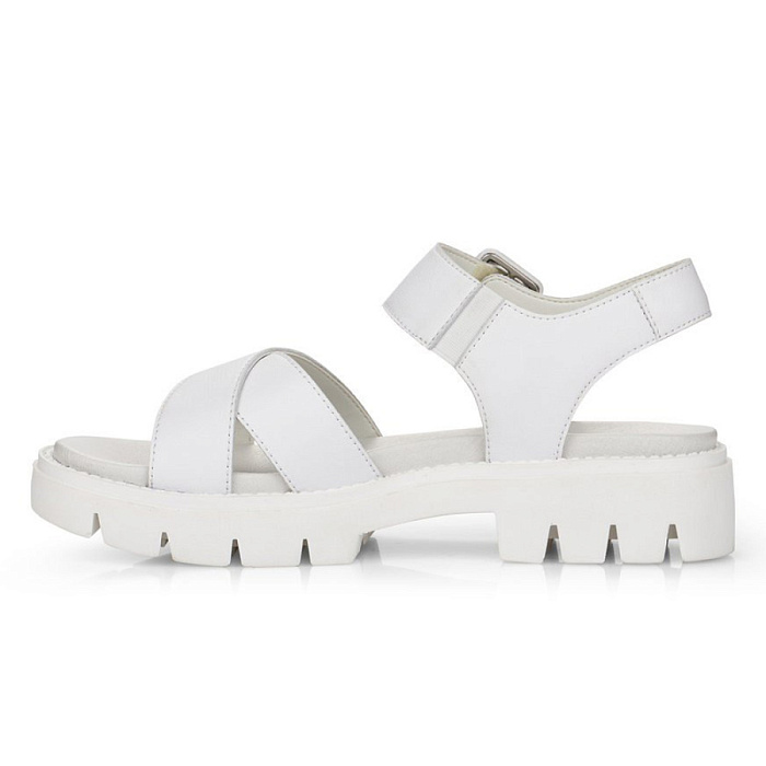 Женские сандалии REMONTE белые, артикул D7950-80