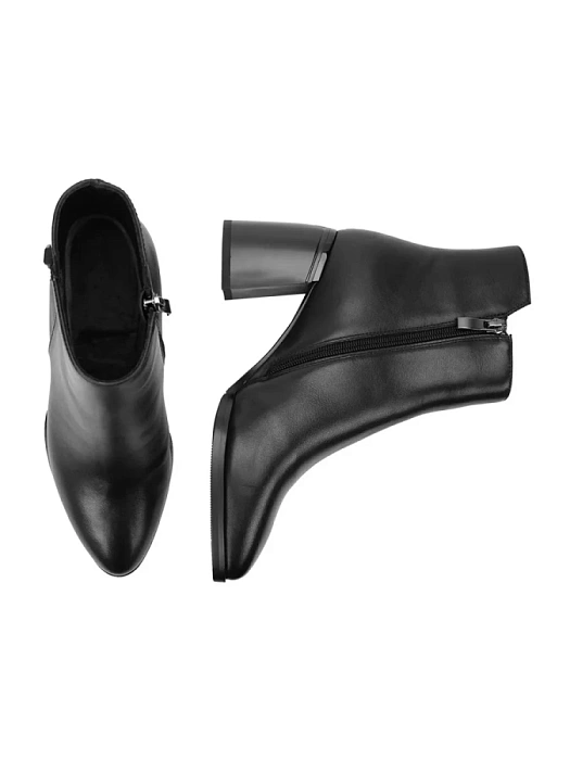 Женские ботильоны FEDERICA RODARI черные, артикул 38E-Z08-A31