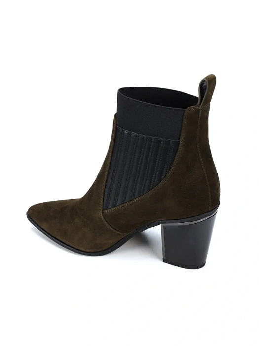 Женские ботильоны FEDERICA RODARI хаки, артикул 7E-3C509-60