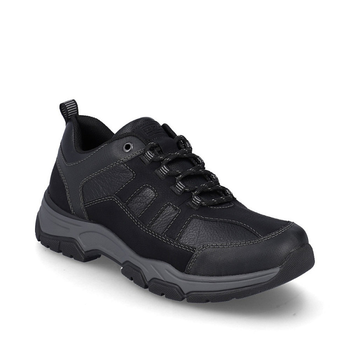 Мужские кроссовки RIEKER черные, артикул 31214-00