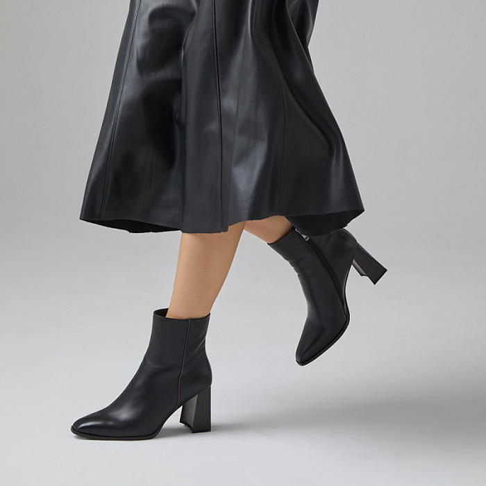 Женские ботильоны FEDERICA RODARI черные, артикул 7E-3H498-980