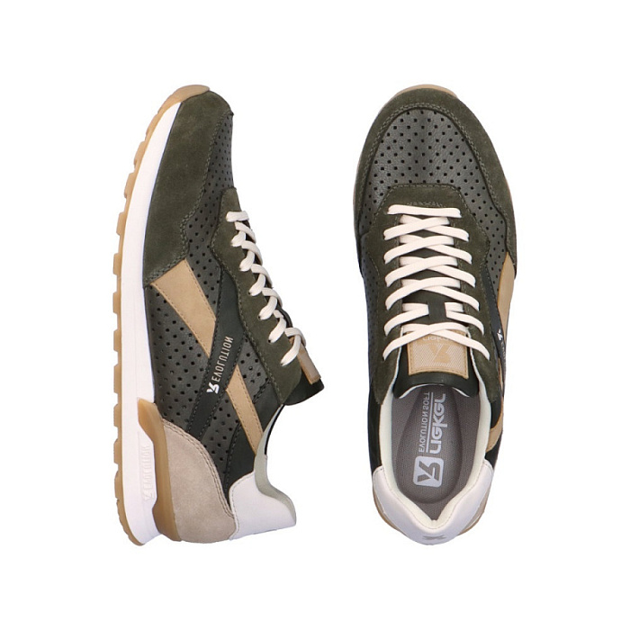 Мужские кроссовки RIEKER зеленые, артикул U0302-52