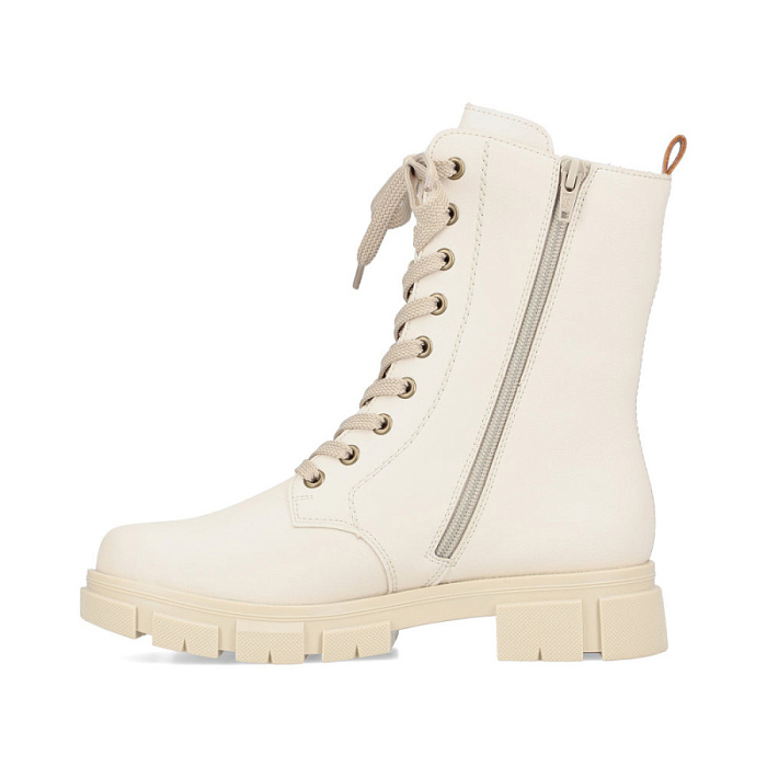 Женские берцы RIEKER бежевые, артикул Y7115-60