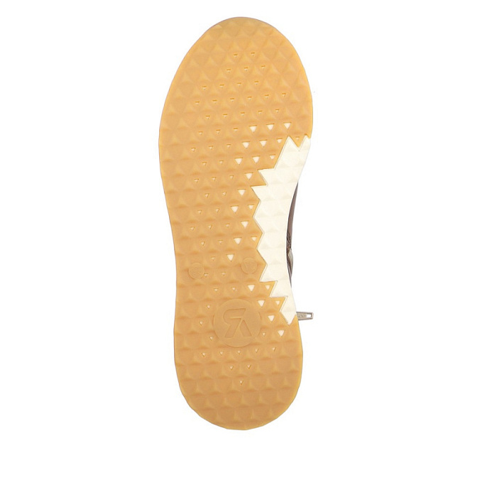Женские ботинки basic RIEKER коричневые, артикул 42570-22