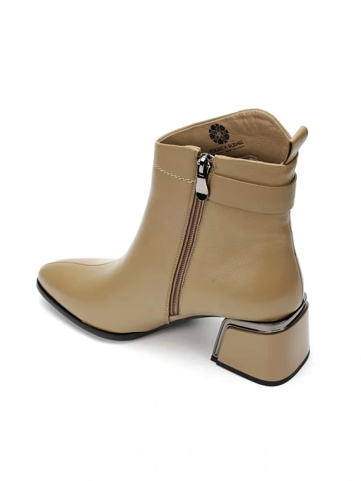 Женские ботильоны FEDERICA RODARI хаки, артикул 15E-A4037L-1